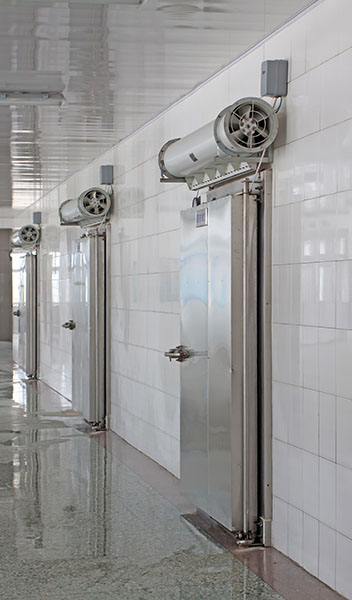 Limpieza de cámaras frigoríficas